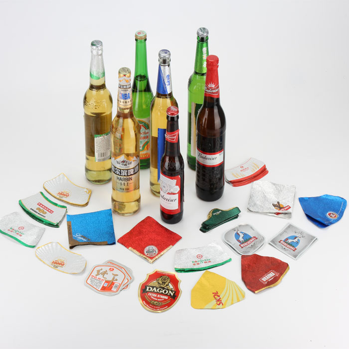 Vacuum Wet Stength Metalized Paper for Beer Label