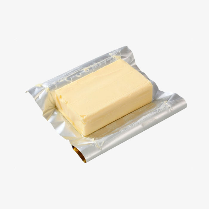 Butter packaging foil