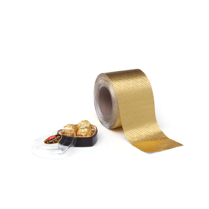 Gold Aluminum Foil Paper For Confection
