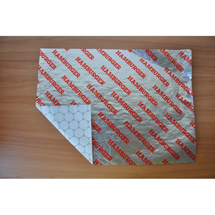 Sandwich Hamburger Aluminum Foil Wrapping Paper