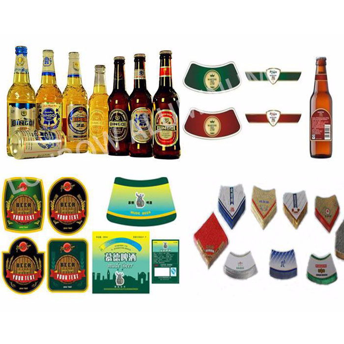 Beer Bottle & Beverage Packaging Labels