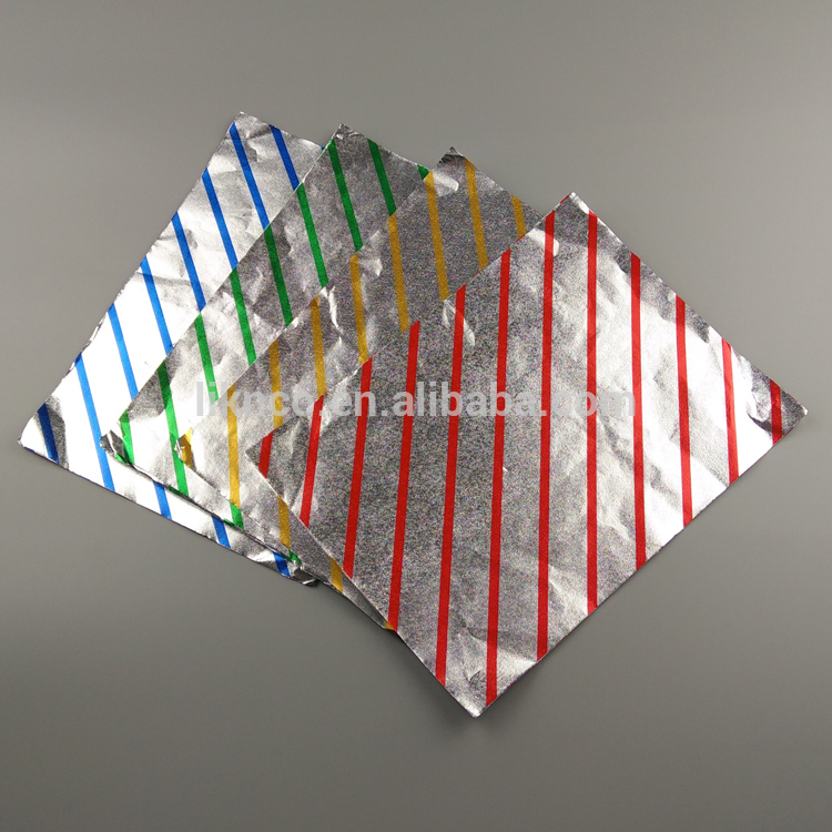 Pop-Up Foil Sheets - Red Stripe