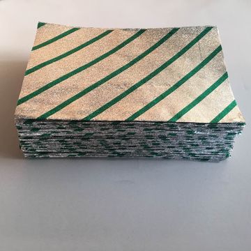 Airline Foils Green Stripe Printing