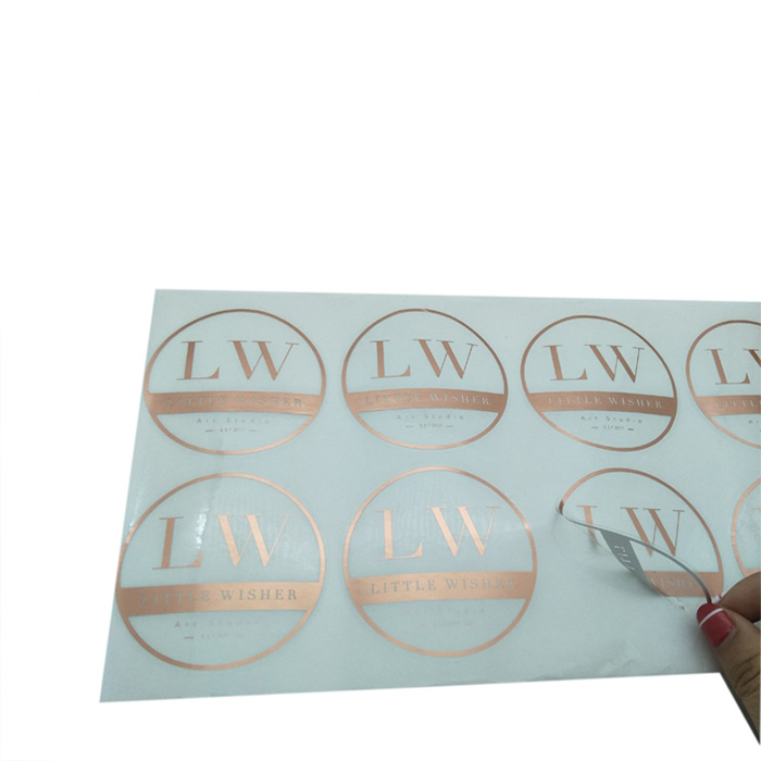 Permanent Adhesive Sticker Labels Custom Cosmetic Labels For Plastic