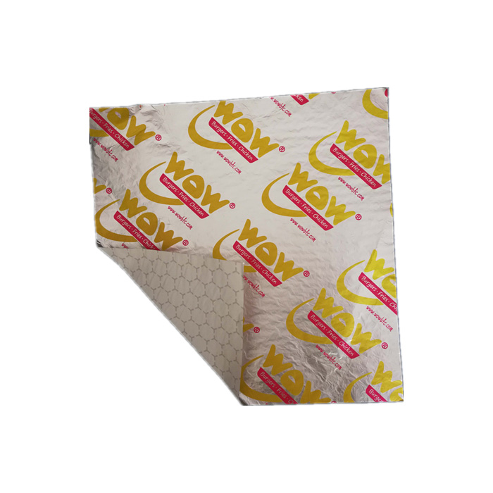 Buy Wholesale China Hot Sale Food Grade Custom Printed Burger Food Wrapping  Paper,aluminum Foil Paper For Food Packaging & Food Aluminum Foil Wrapping  Paper at USD 0.038