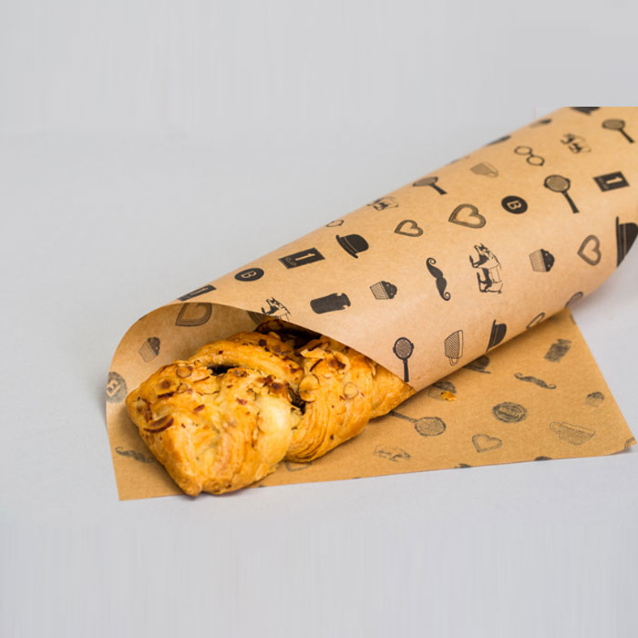 Brown Kraft Greaseproof Paper, Greaseproof Paper for Food